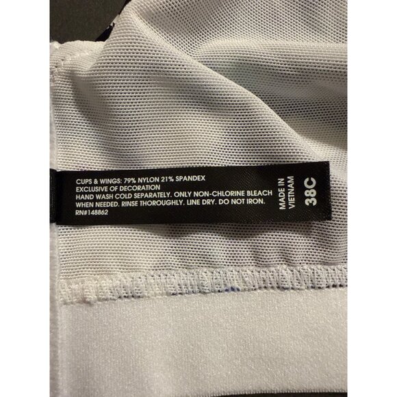 Torrid Perfect T-Shirt Bra Women's Layered Wings Black Underwire Size 38C - Picture 5 of 8